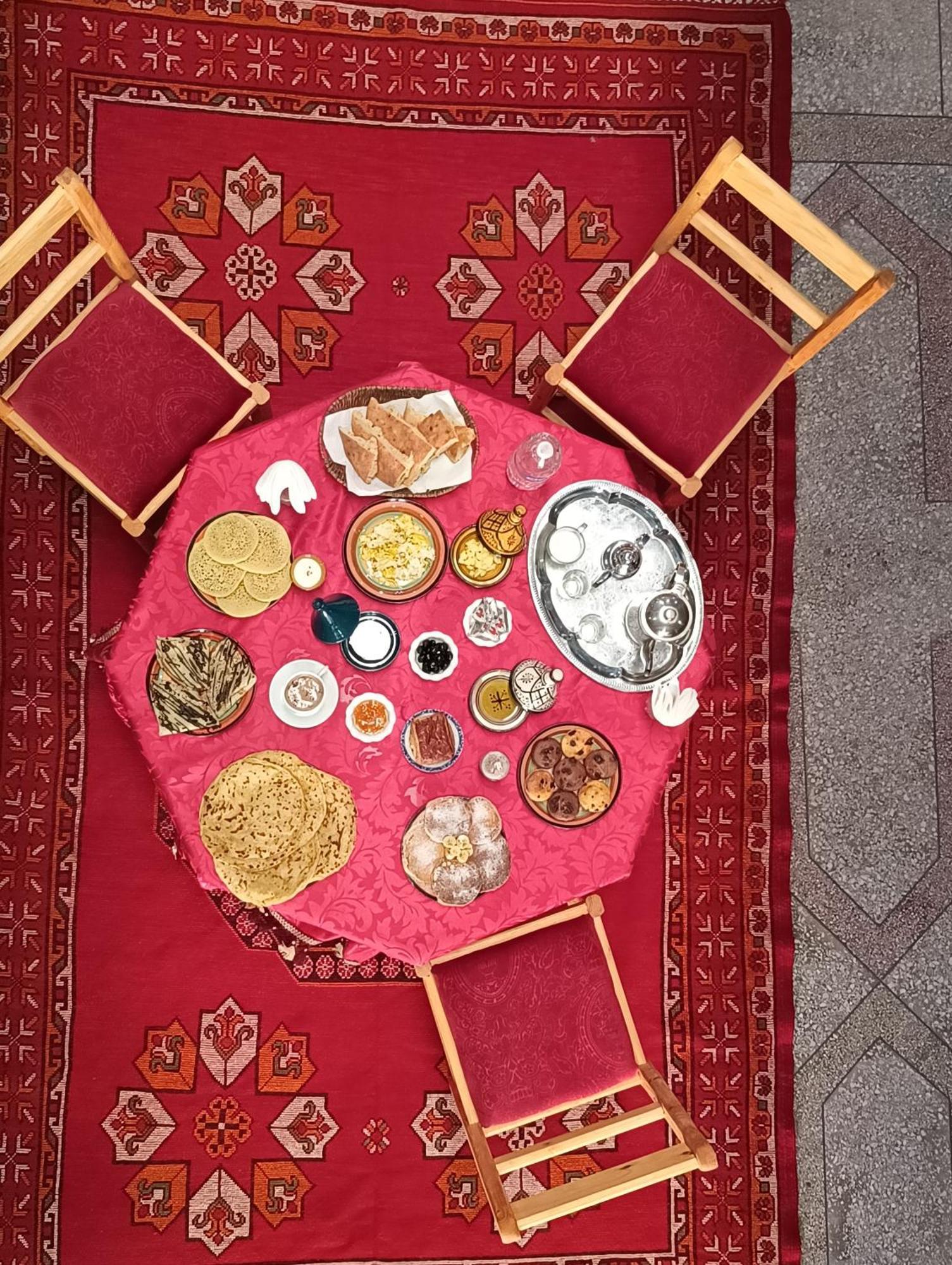 Riad Restaurant Marzouk Aït Baha Kültér fotó