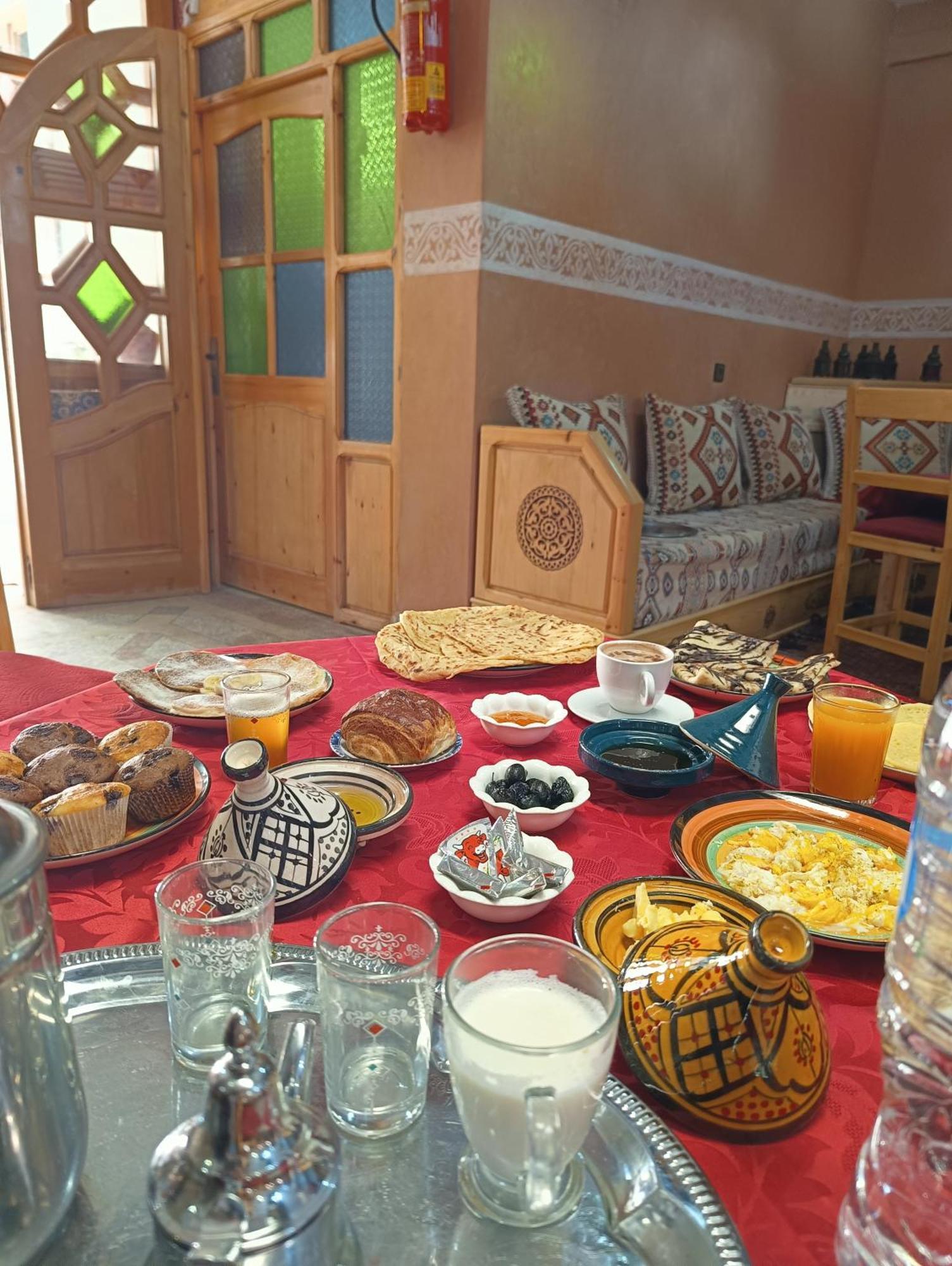Riad Restaurant Marzouk Aït Baha Kültér fotó
